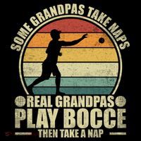Some Grandpas Take Naps Real Grandpas Play Bocce Ball Cool Gift Coffee Mug thumb 5