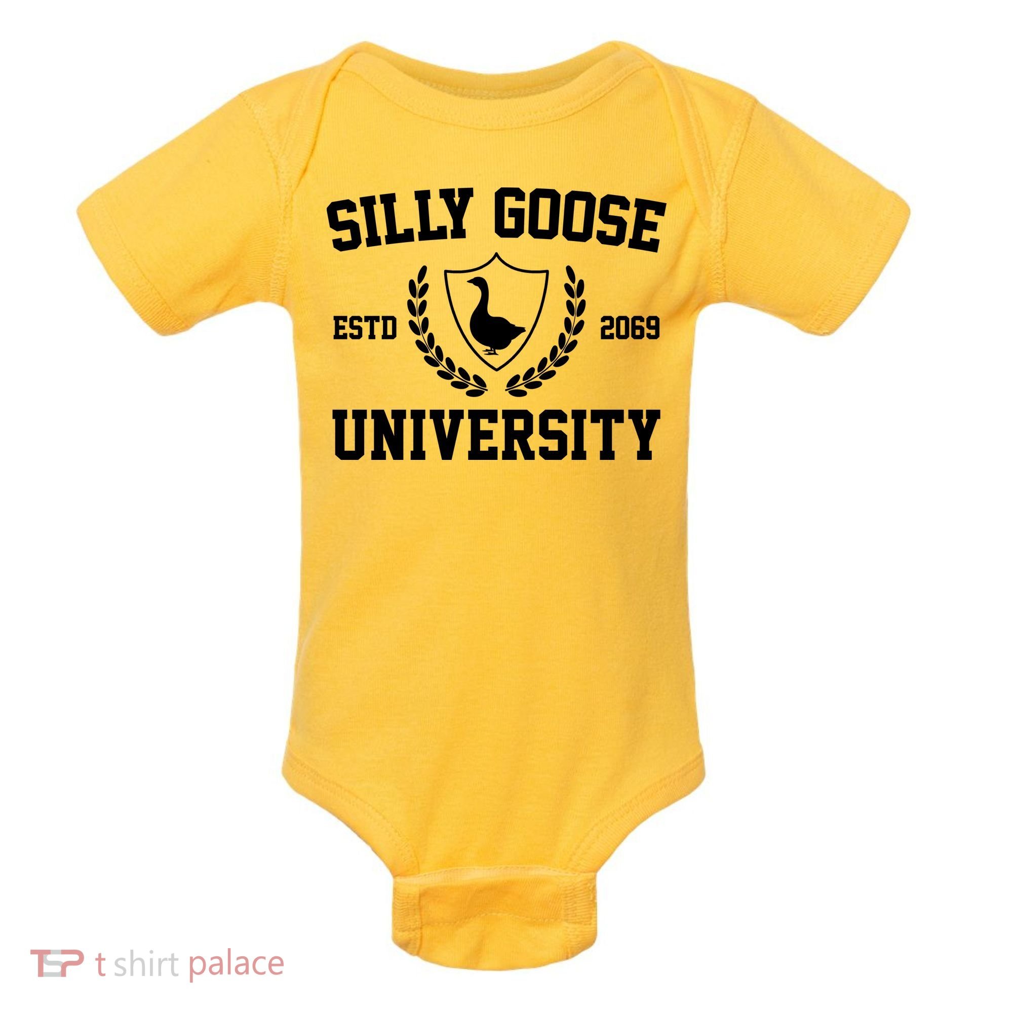 Silly Goose University Baby Bodysuit