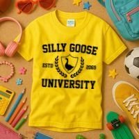 Silly Goose University Kids T-Shirt thumb 3