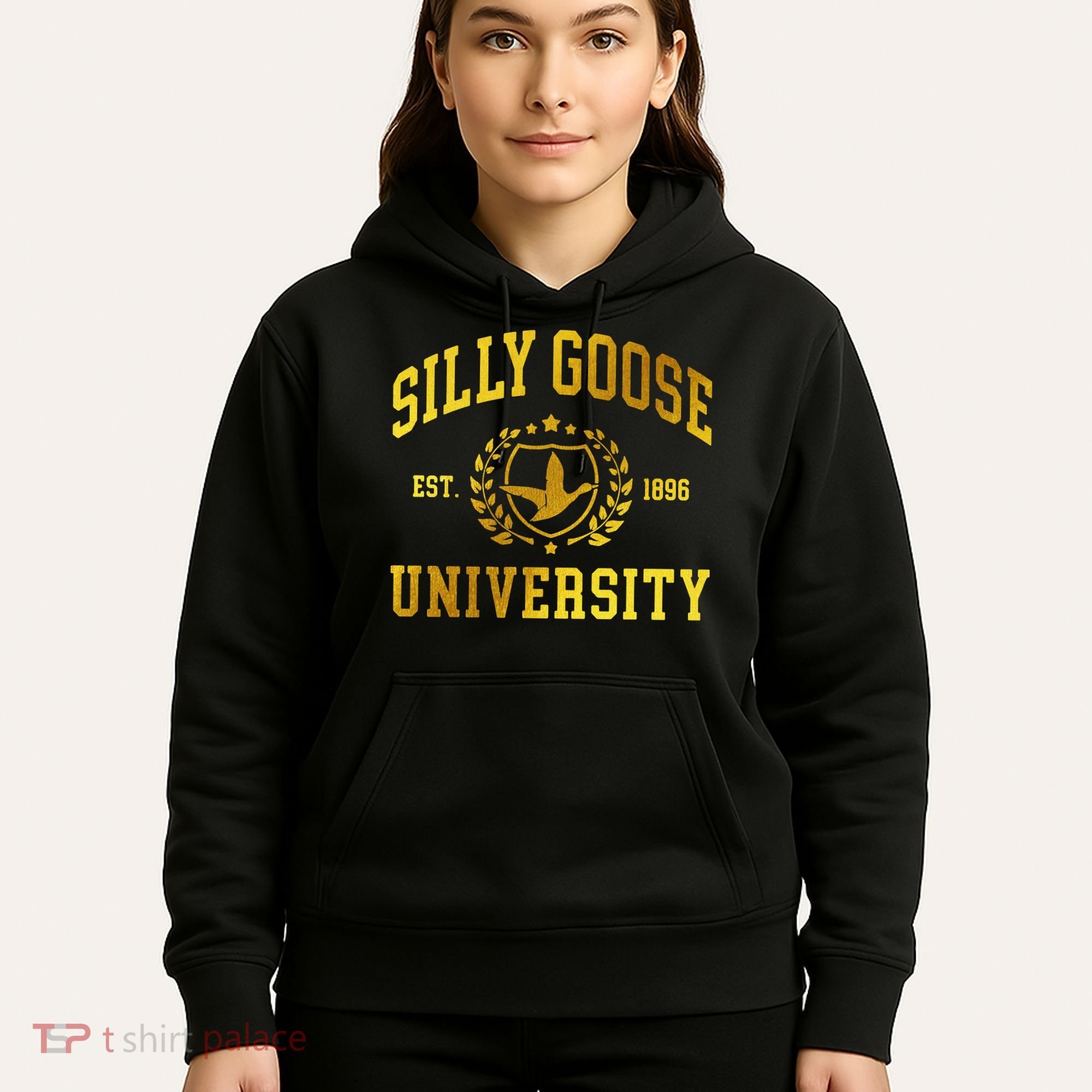 Silly Goose University Meme Funny Hoodie