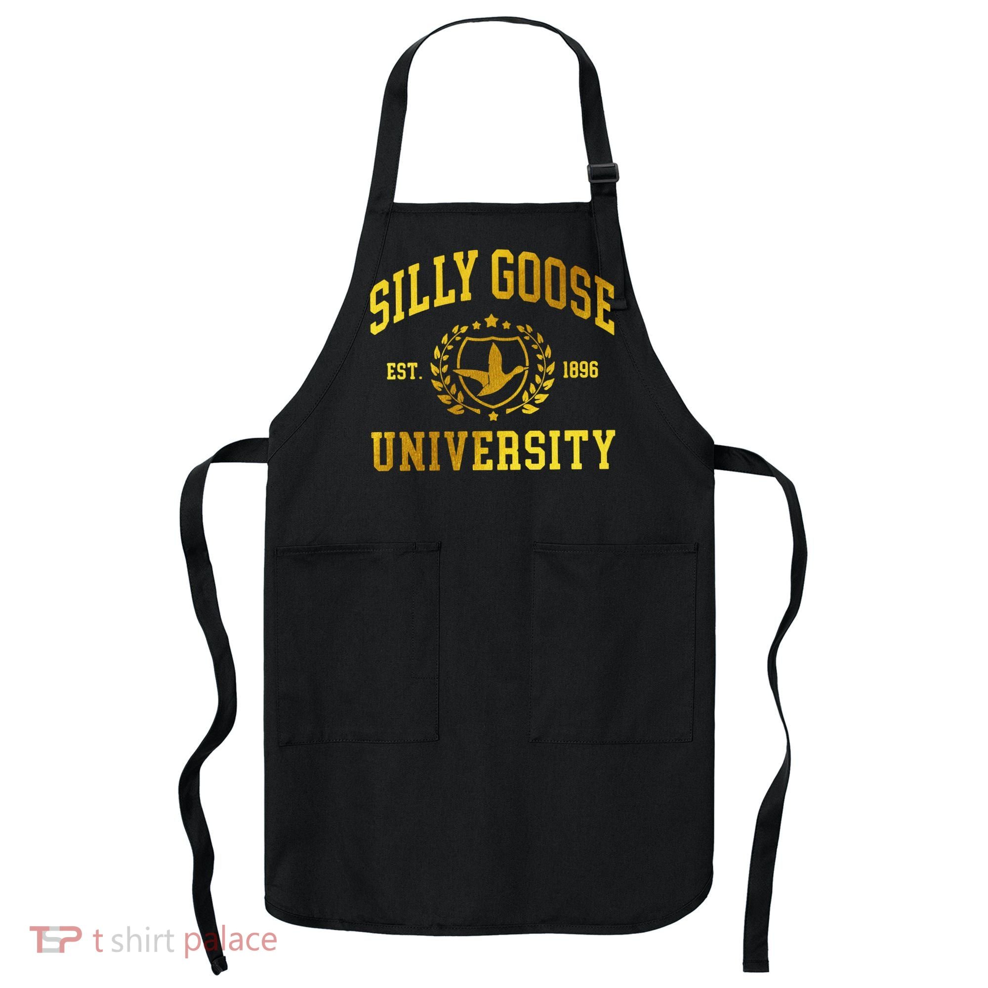Silly Goose University Meme Funny Apron
