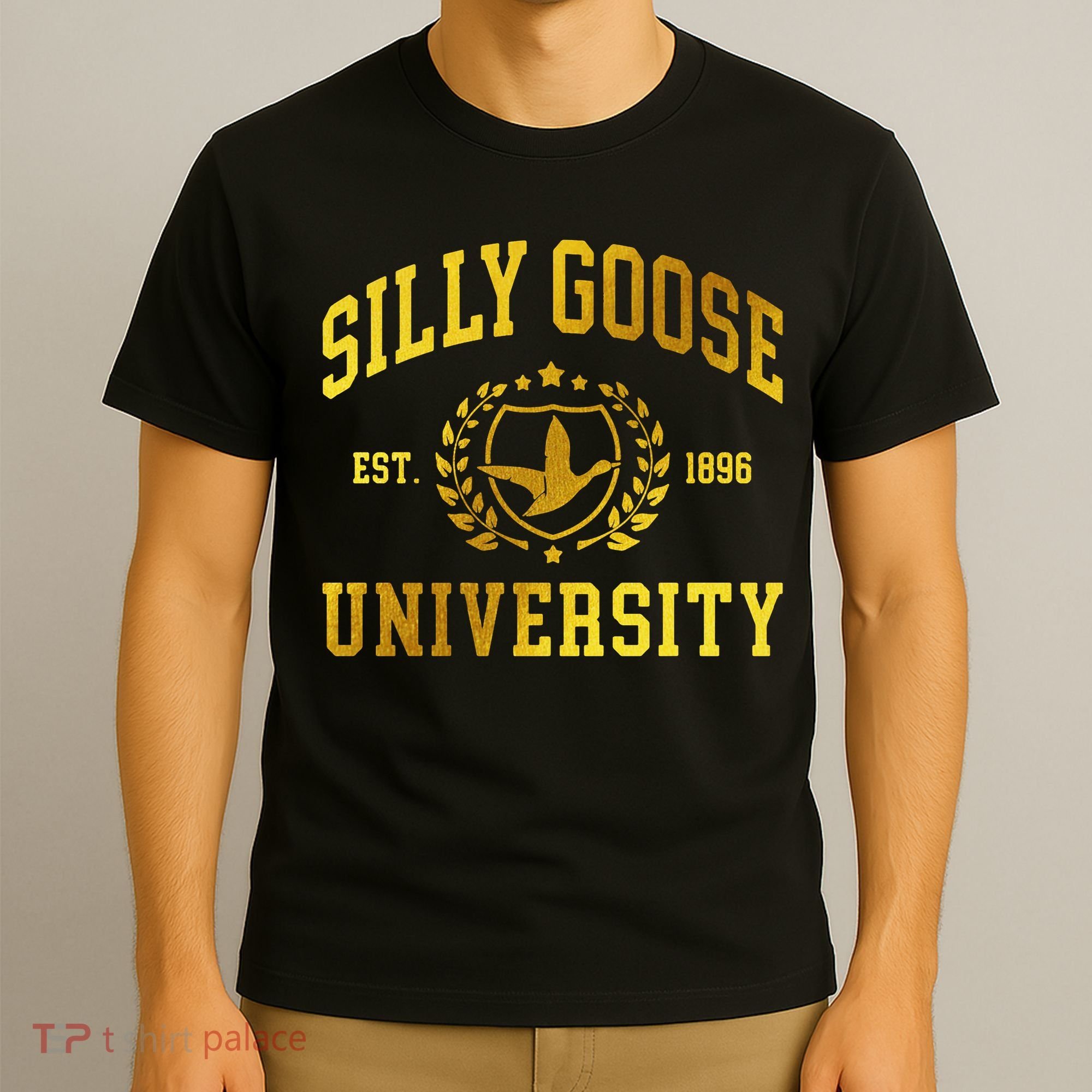 Silly Goose University Meme Funny T-Shirt