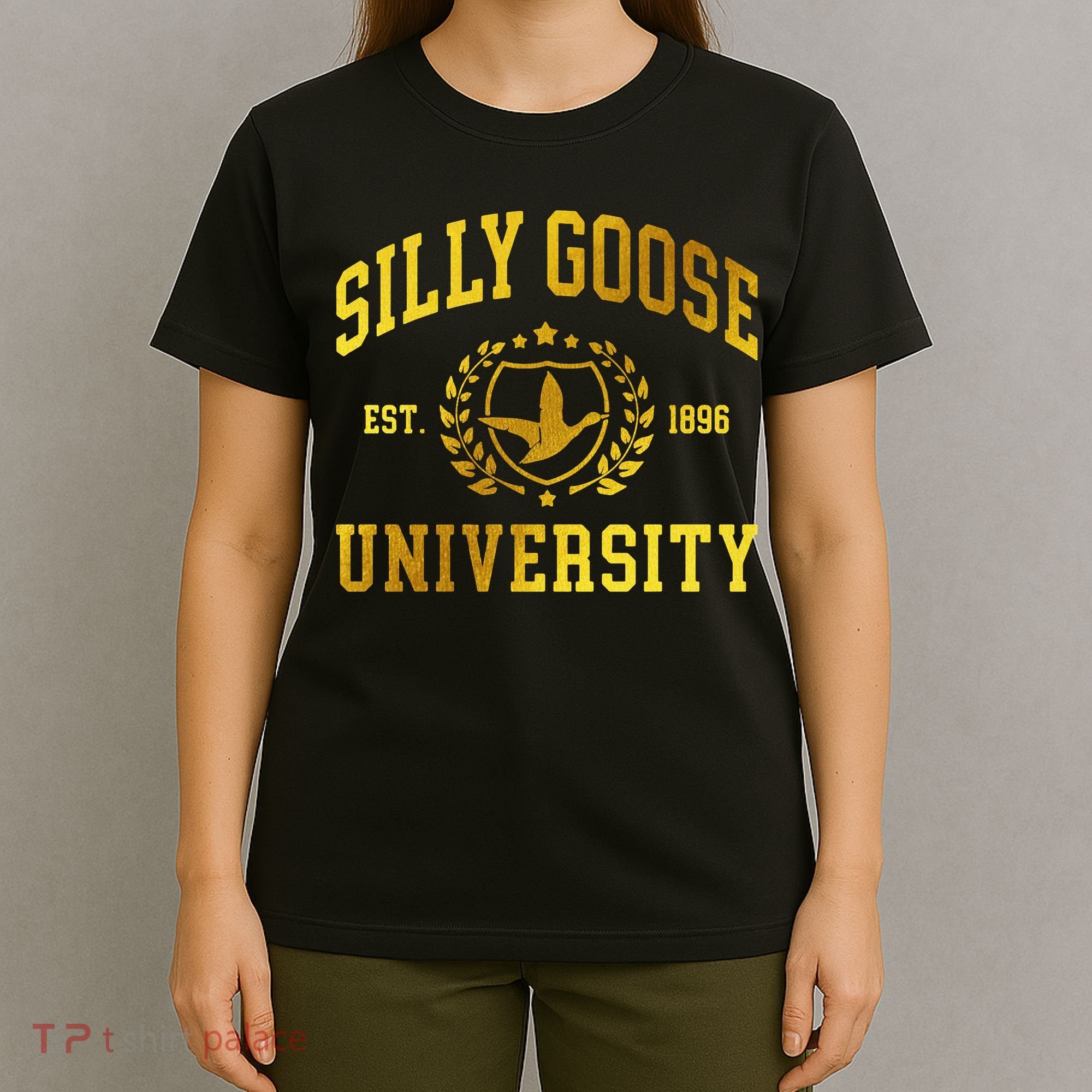 Silly Goose University Meme Funny T-Shirt