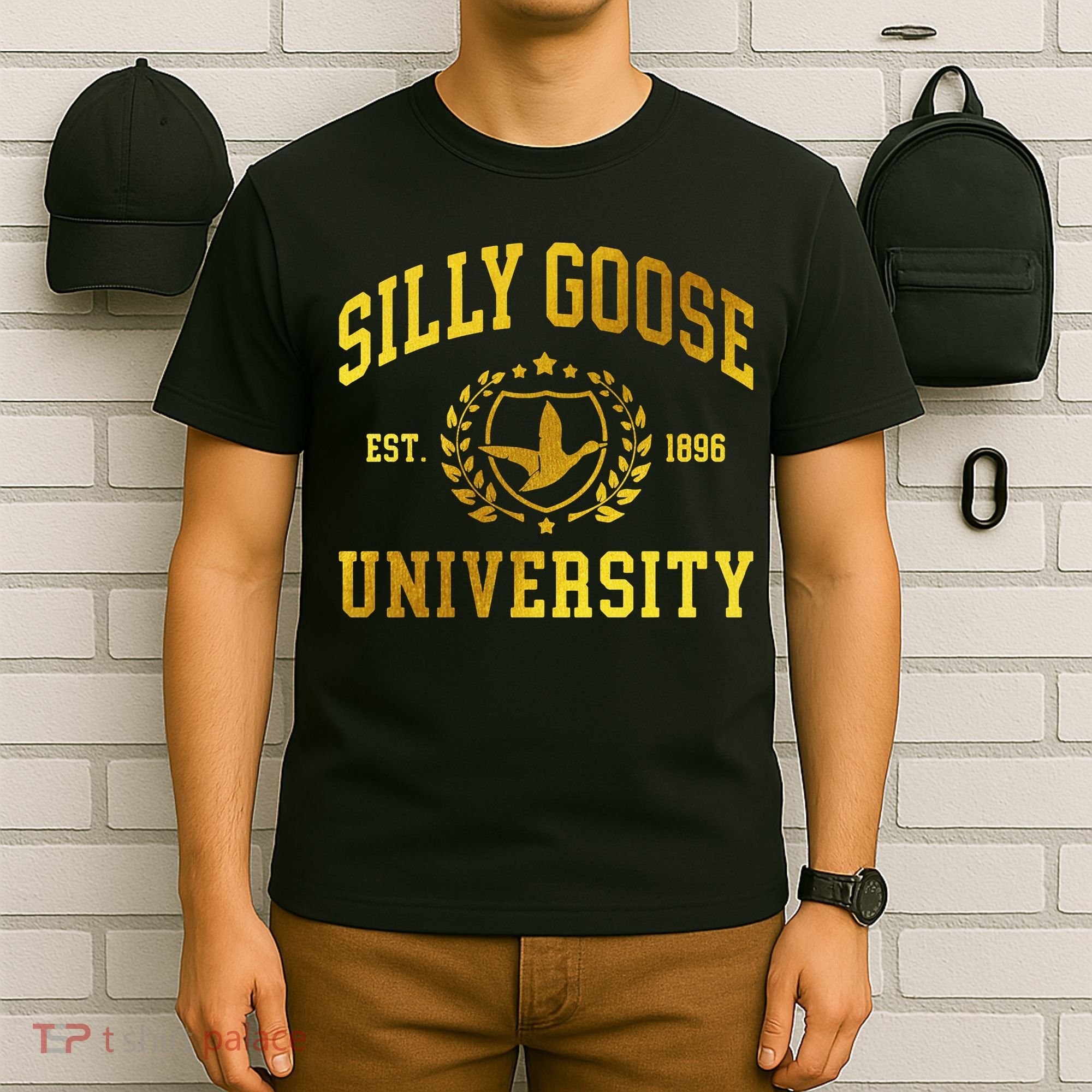 Silly Goose University Meme Funny T-Shirt