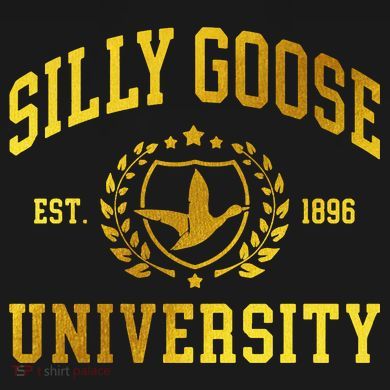 Silly Goose University Meme Funny Backpack