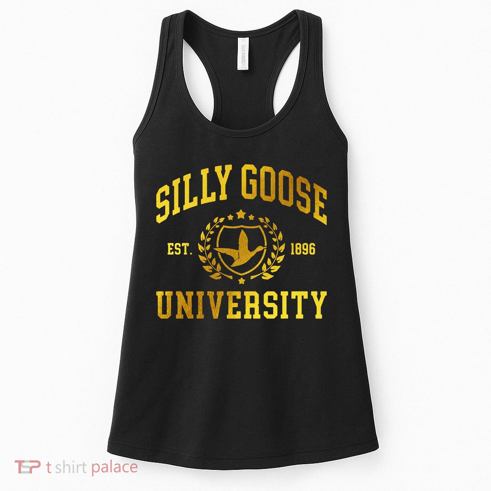 Silly Goose University Meme Funny Women's Tank Top