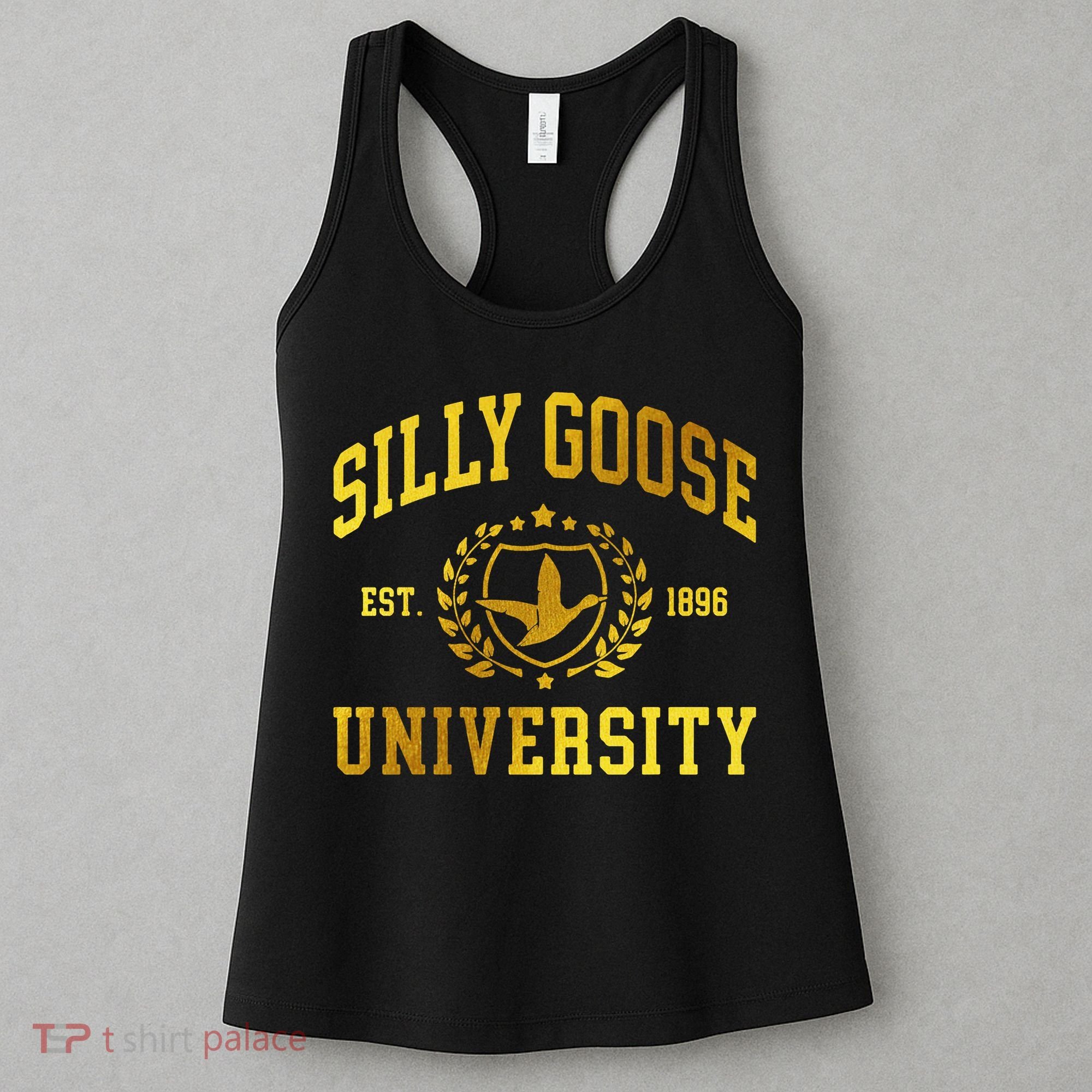 Silly Goose University Meme Funny Women's Tank Top