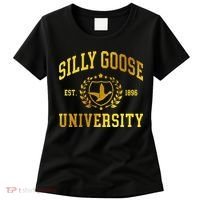 Silly Goose University Meme Funny Women's T-Shirt thumb 0