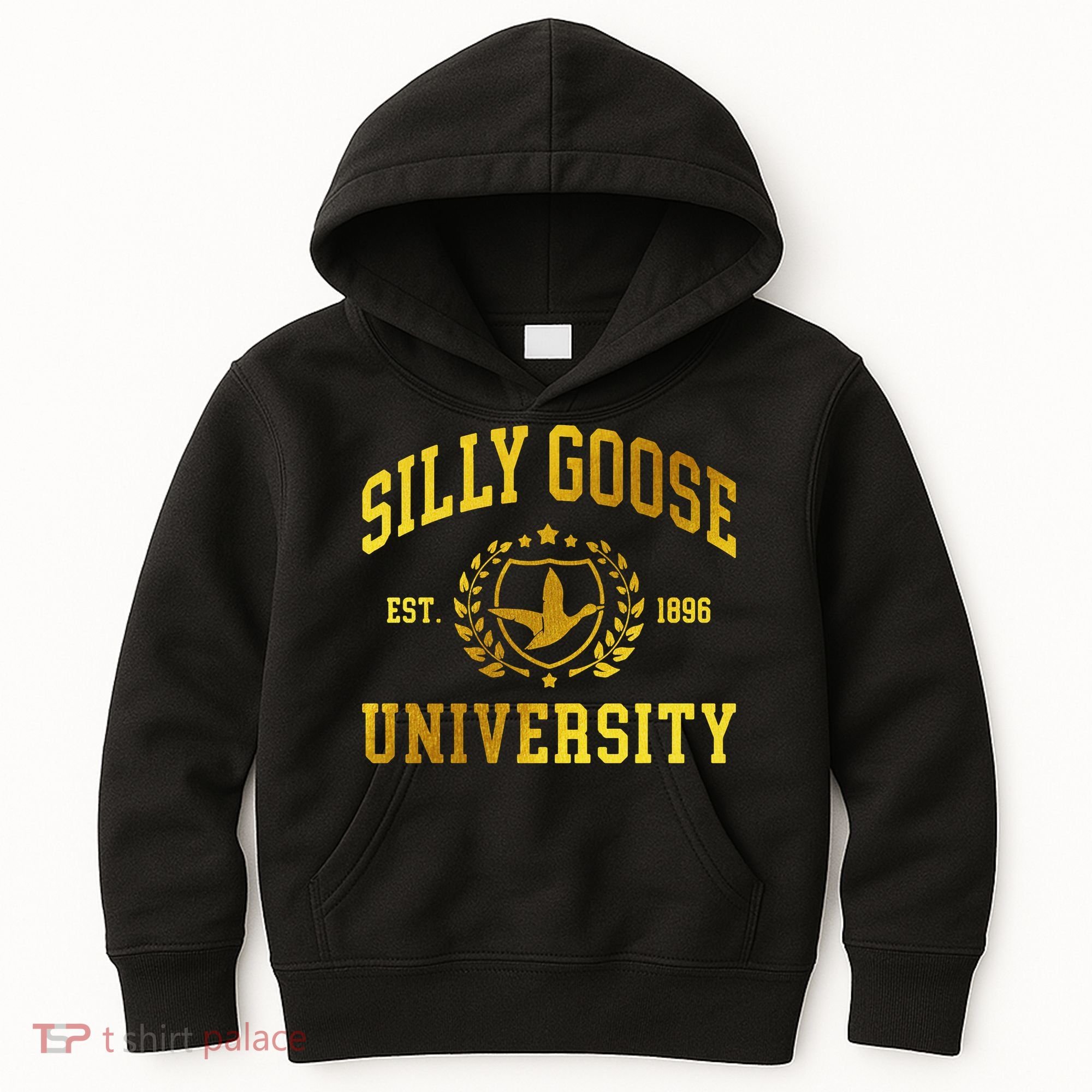 Silly Goose University Meme Funny Kids Hoodie