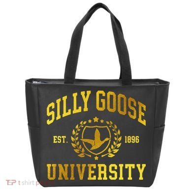 Silly Goose University Meme Funny Tote Bag