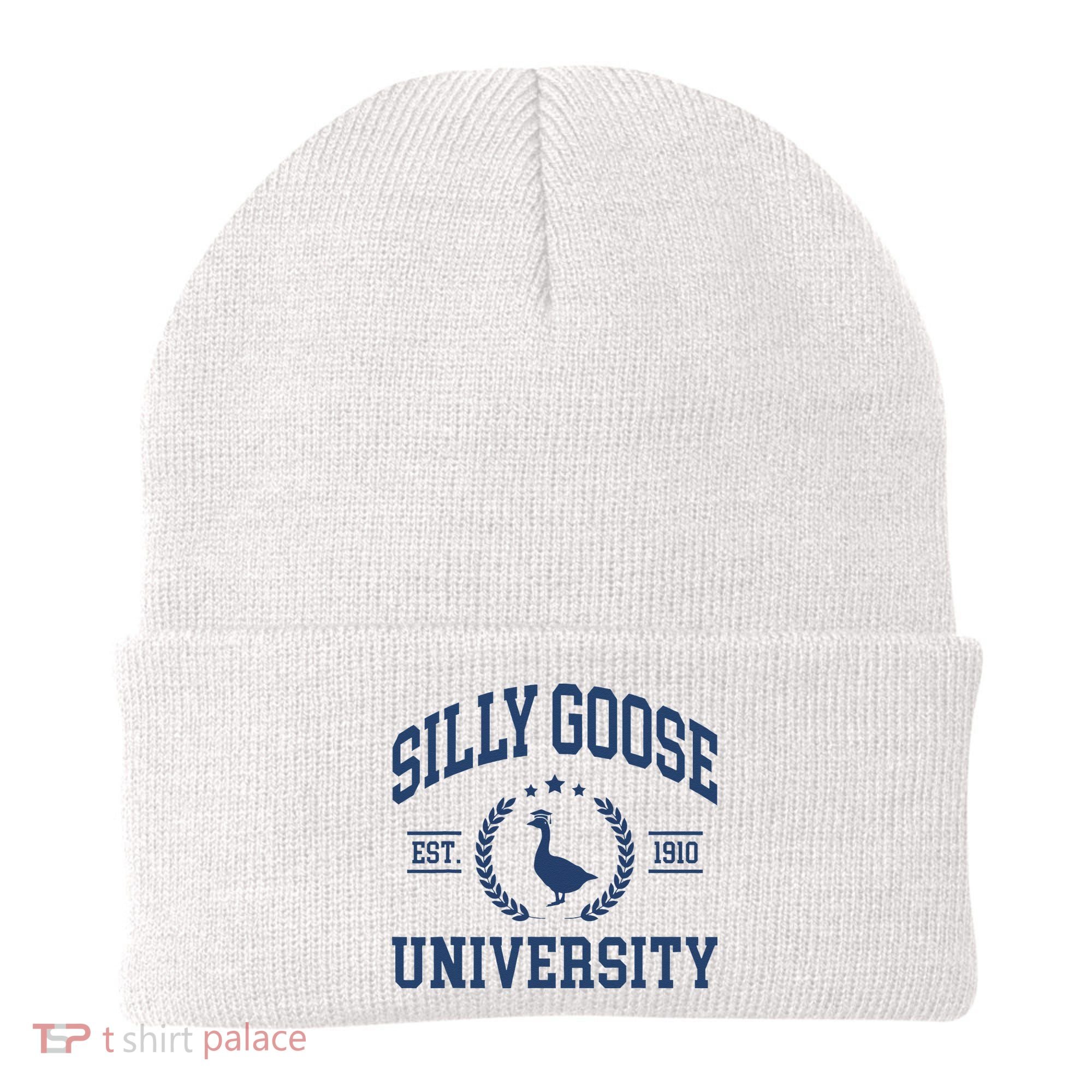 Silly Goose University Funny Goose On The Loose Funny Saying Beanie