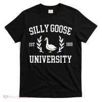 Silly Goose University Funny Goose Meme Costume T-Shirt thumb 0