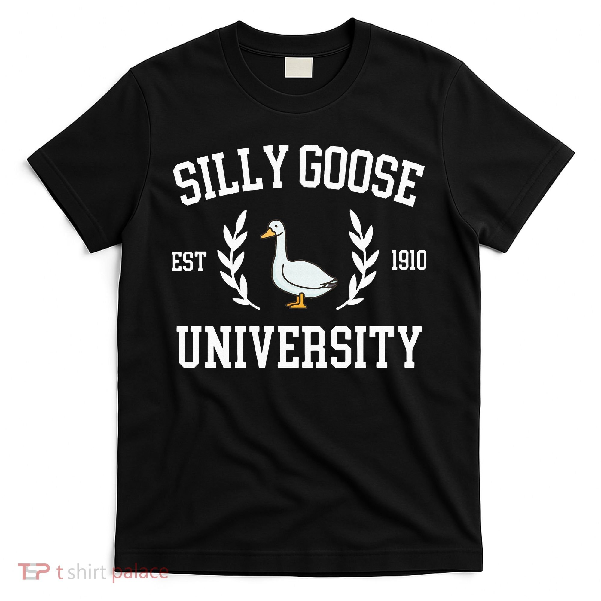 Silly Goose University Funny Goose Meme Costume T-Shirt