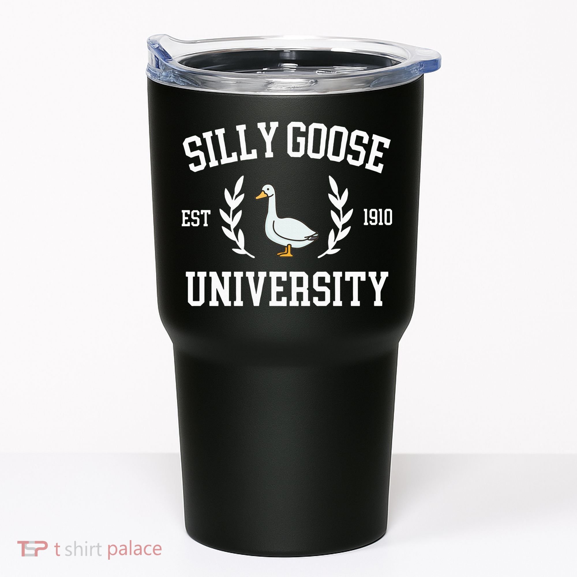 Silly Goose University Funny Goose Meme Costume Tumbler