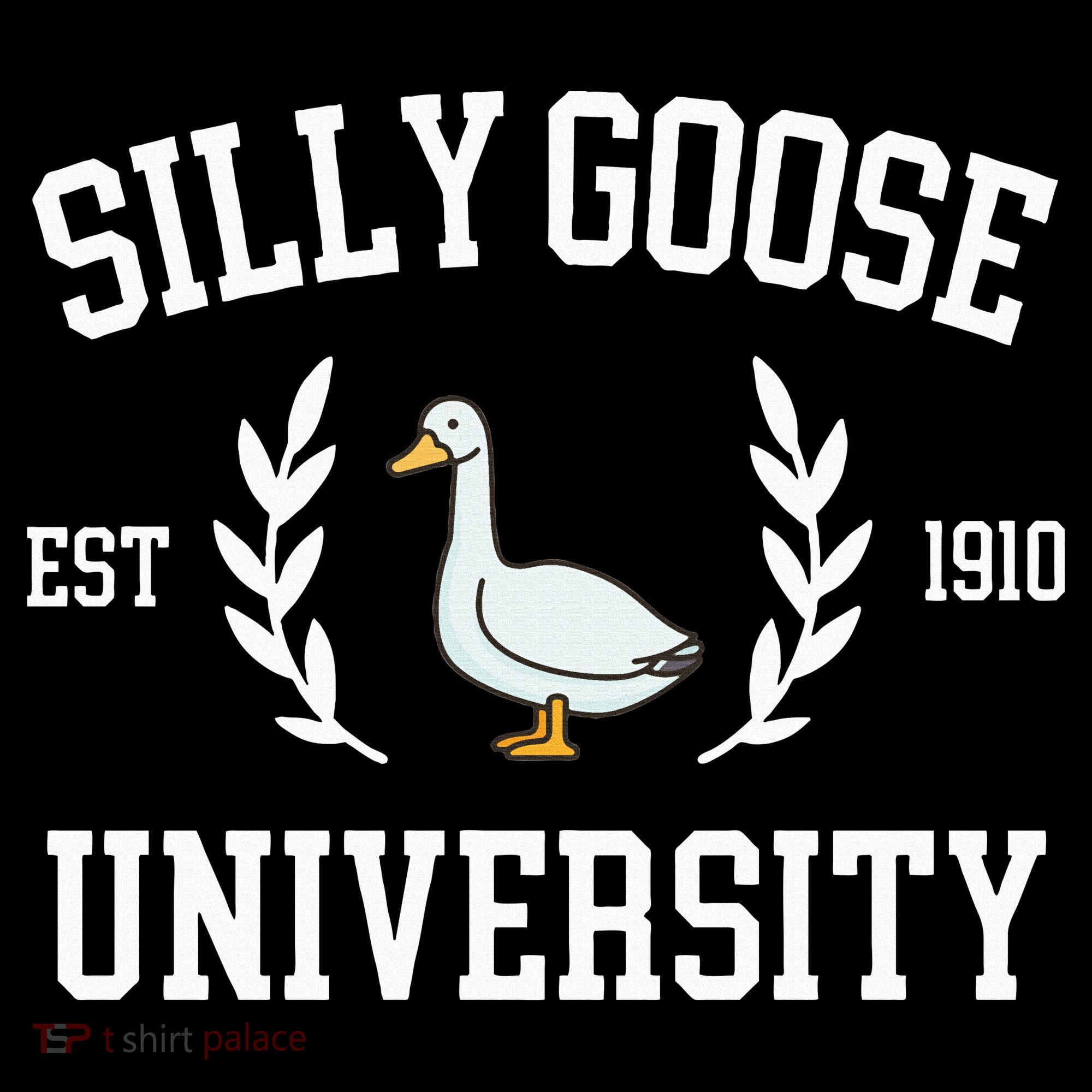 Silly Goose University Funny Goose Meme Costume Women's Tank Top
