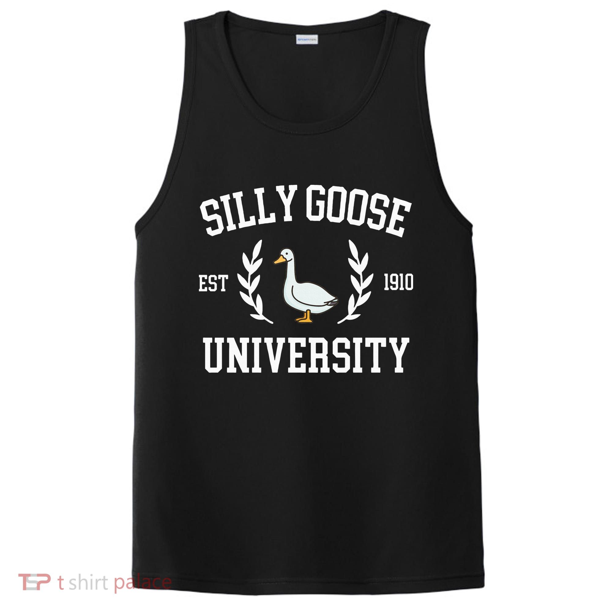 Silly Goose University Funny Goose Meme Costume PosiCharge Competitor Tank