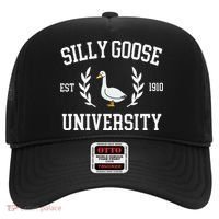 Silly Goose University Funny Goose Meme Costume Hat thumb 0