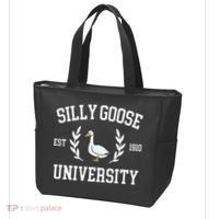 Silly Goose University Funny Goose Meme Costume Tote Bag thumb 3