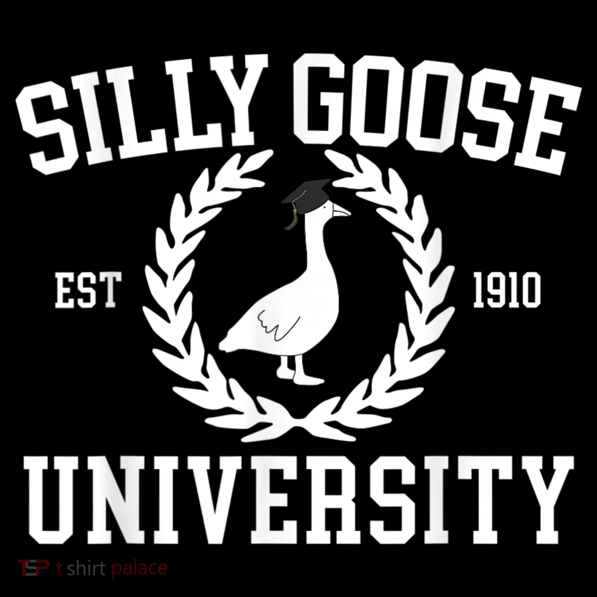 Silly Goose University Silly Goose Funny Meme School Bird Women's Hoodie