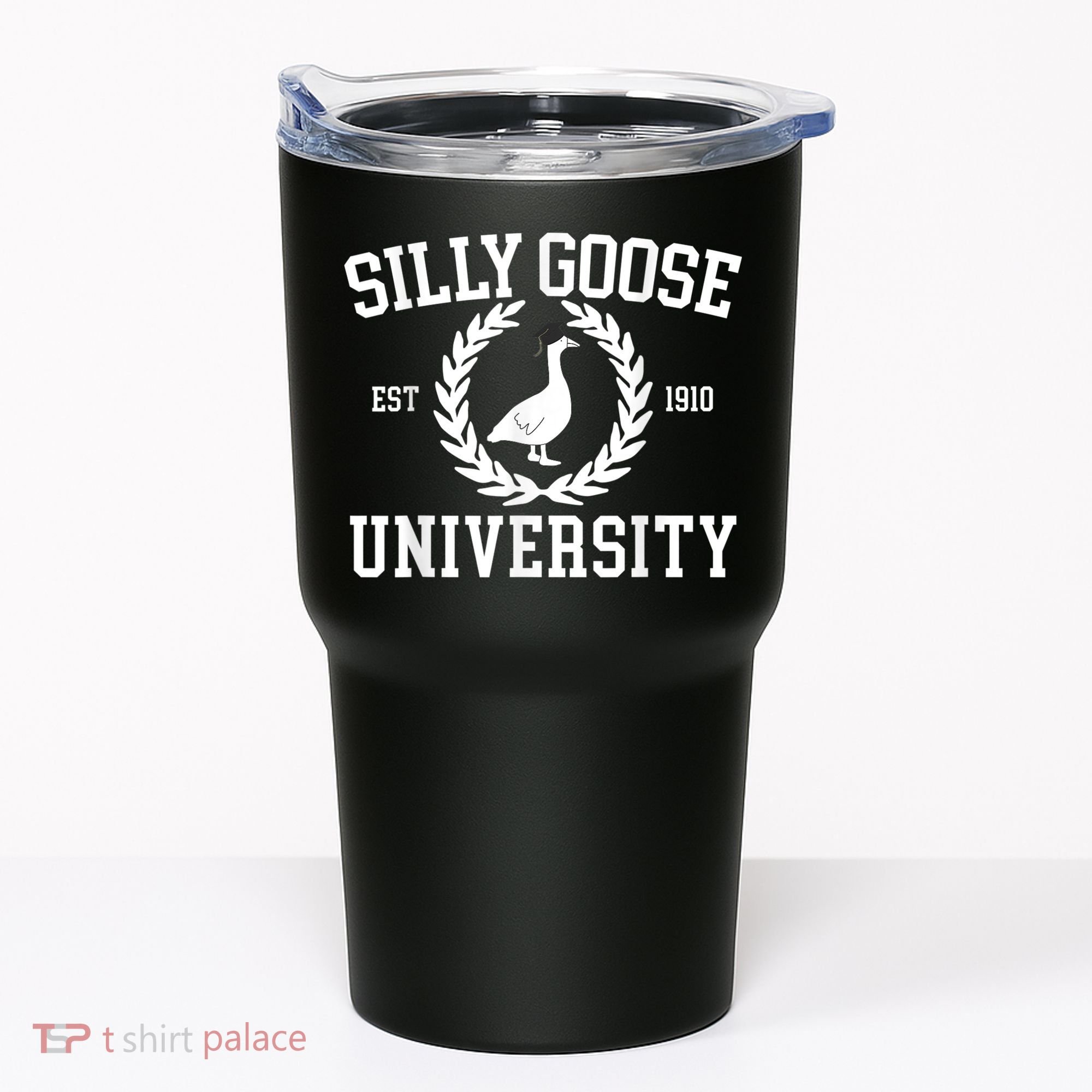 Silly Goose University Silly Goose Funny Meme School Bird Tumbler