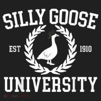 Silly Goose University Silly Goose Funny Meme School Bird Hat thumb 2