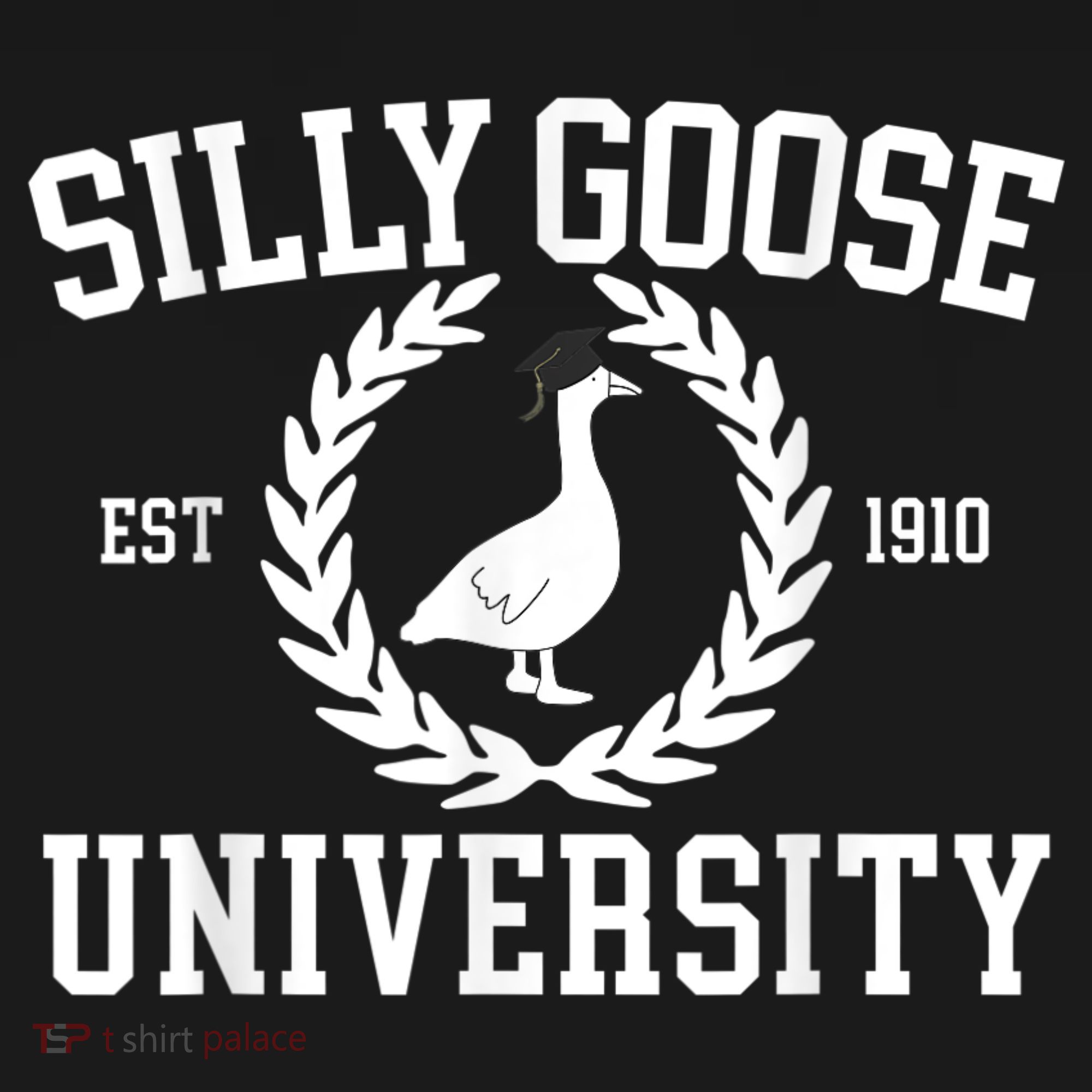 Silly Goose University Silly Goose Funny Meme School Bird Tote Bag