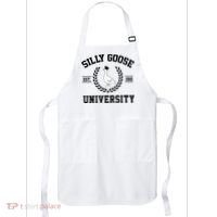Silly Goose University Silly Goose Funny Meme School Bird Apron thumb 0