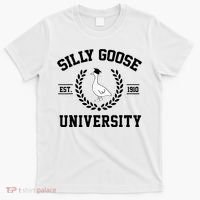 Silly Goose University Silly Goose Funny Meme School Bird T-Shirt thumb 0