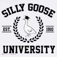 Silly Goose University Silly Goose Funny Meme School Bird Women's Tank Top thumb 5