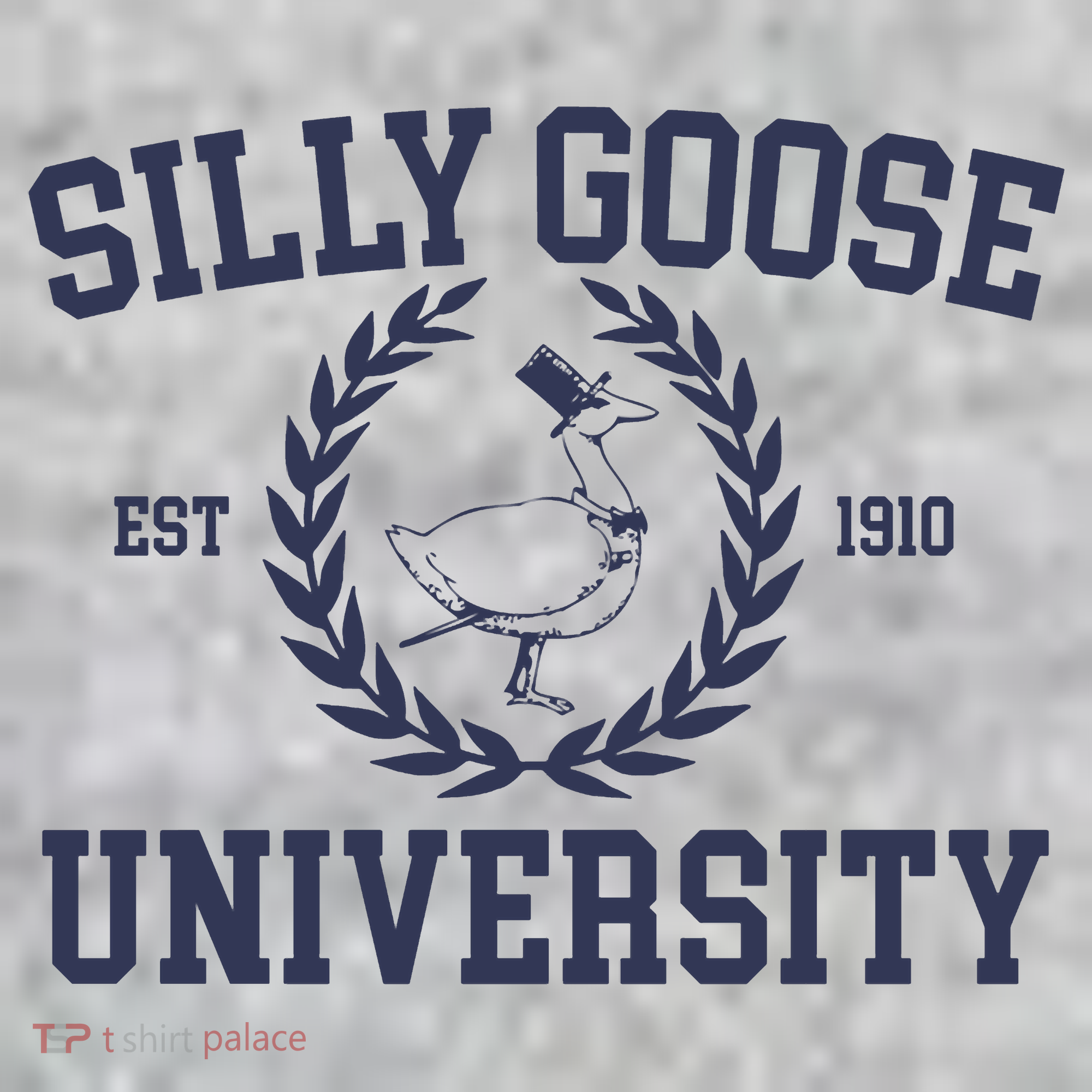 Silly Goose University Funny Silly Goose Meme Bird Lover The Baniff Cuffed Pom Beanie