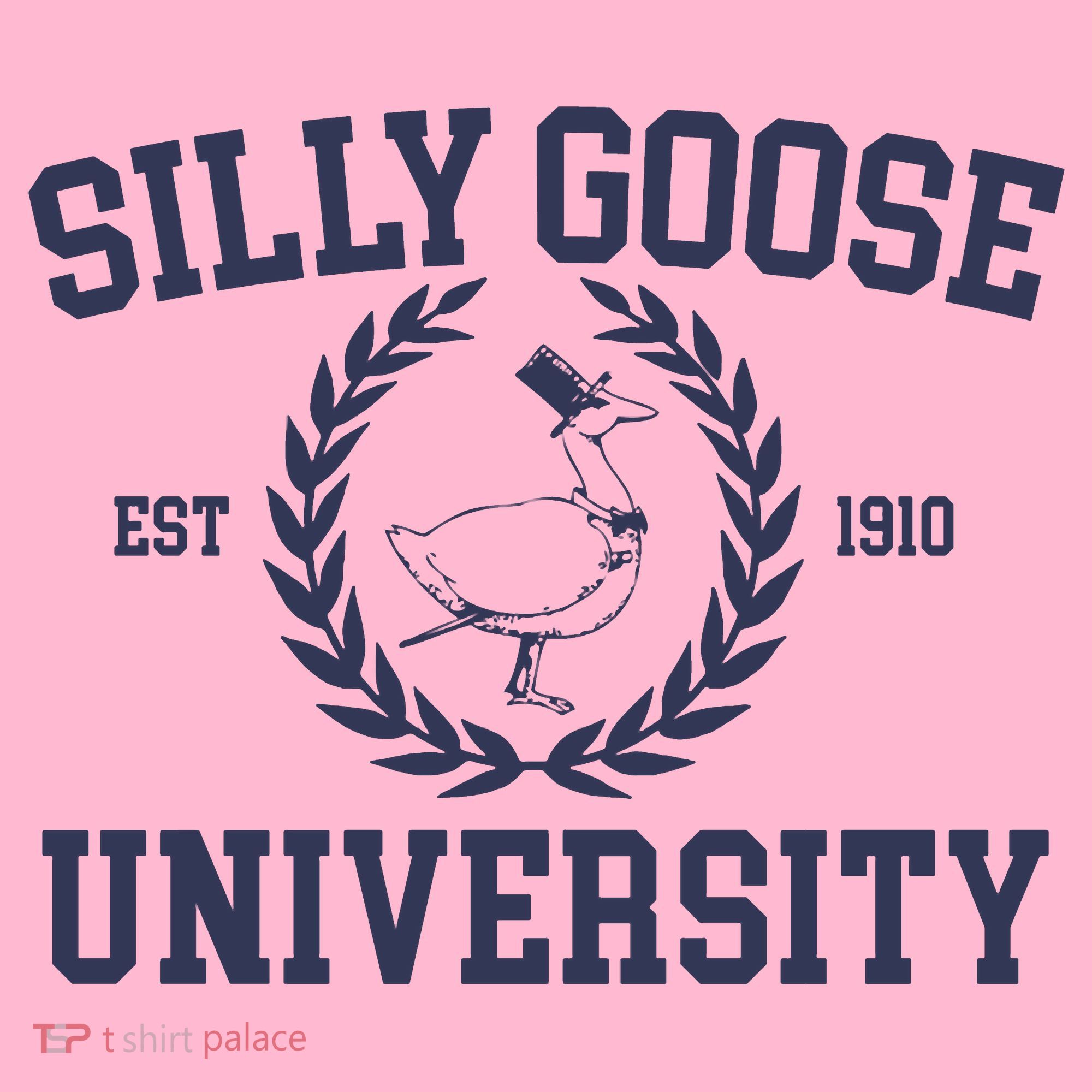 Silly Goose University Funny Silly Goose Meme Bird Lover Coaster