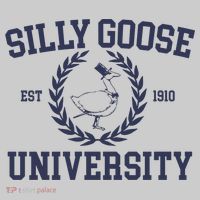 Silly Goose University Funny Silly Goose Meme Bird Lover Kids Tie-Dye T-Shirt thumb 3