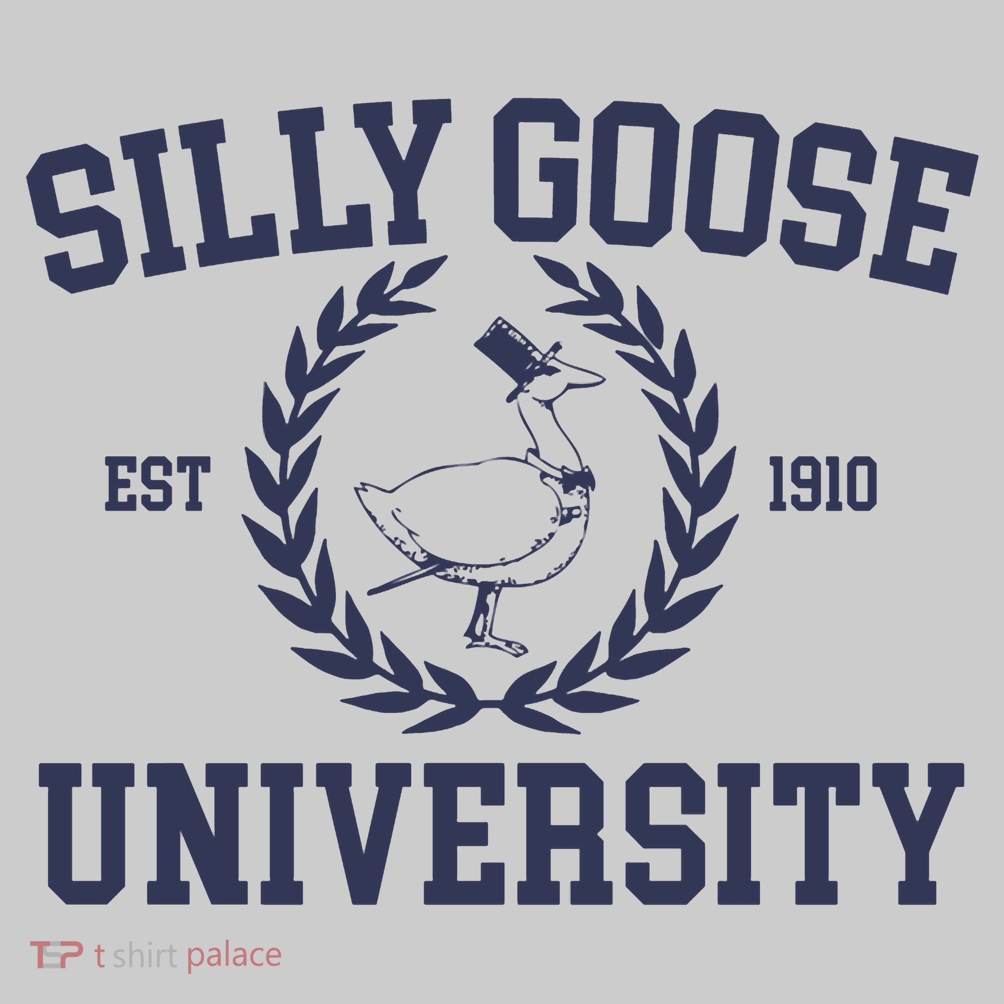 Silly Goose University Funny Silly Goose Meme Bird Lover Kids Tie-Dye T-Shirt