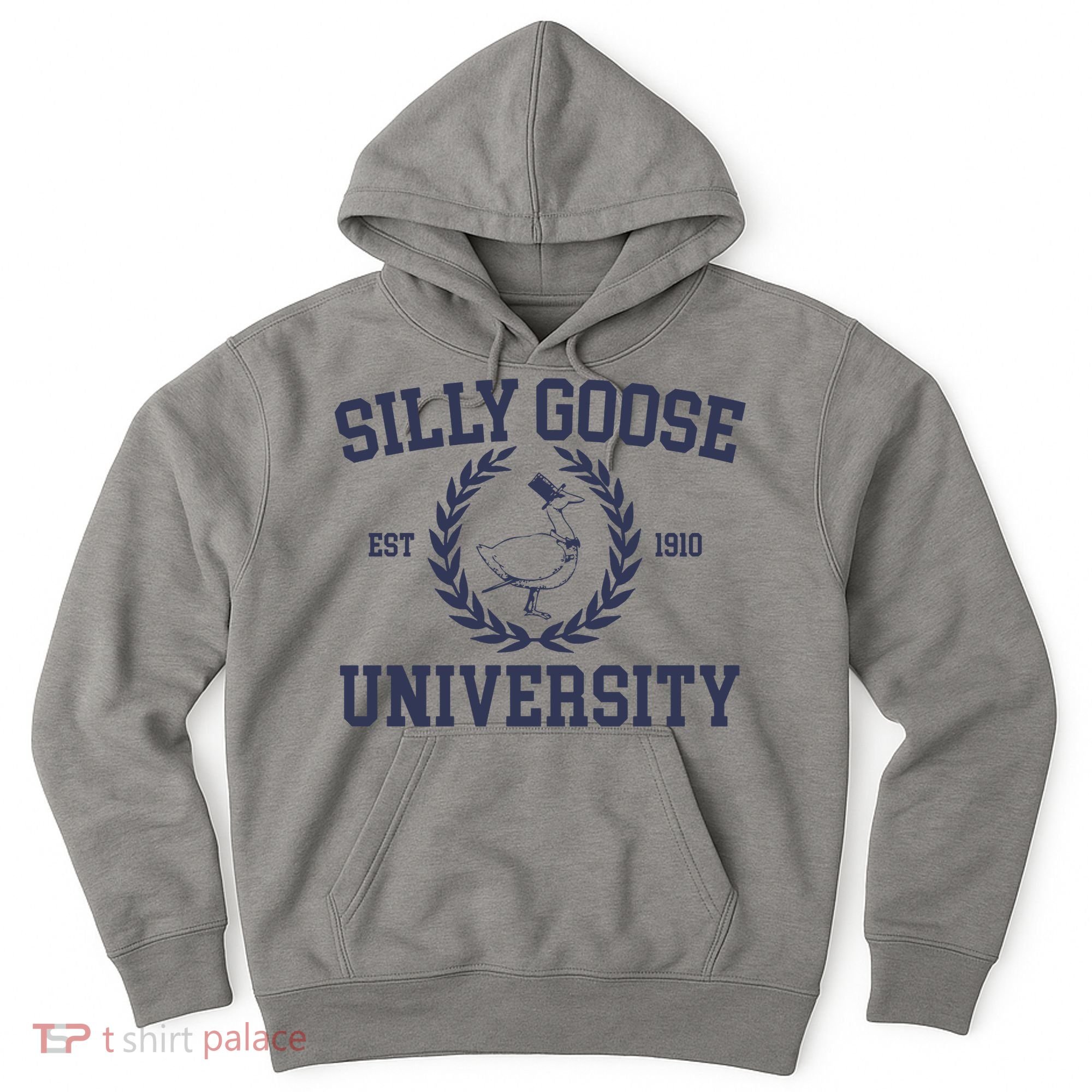 Silly Goose University Funny Silly Goose Meme Bird Lover Hoodie
