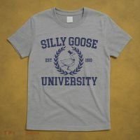 Silly Goose University Funny Silly Goose Meme Bird Lover T-Shirt thumb 5