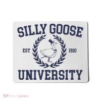 Silly Goose University Funny Silly Goose Meme Bird Lover Mousepad thumb 0