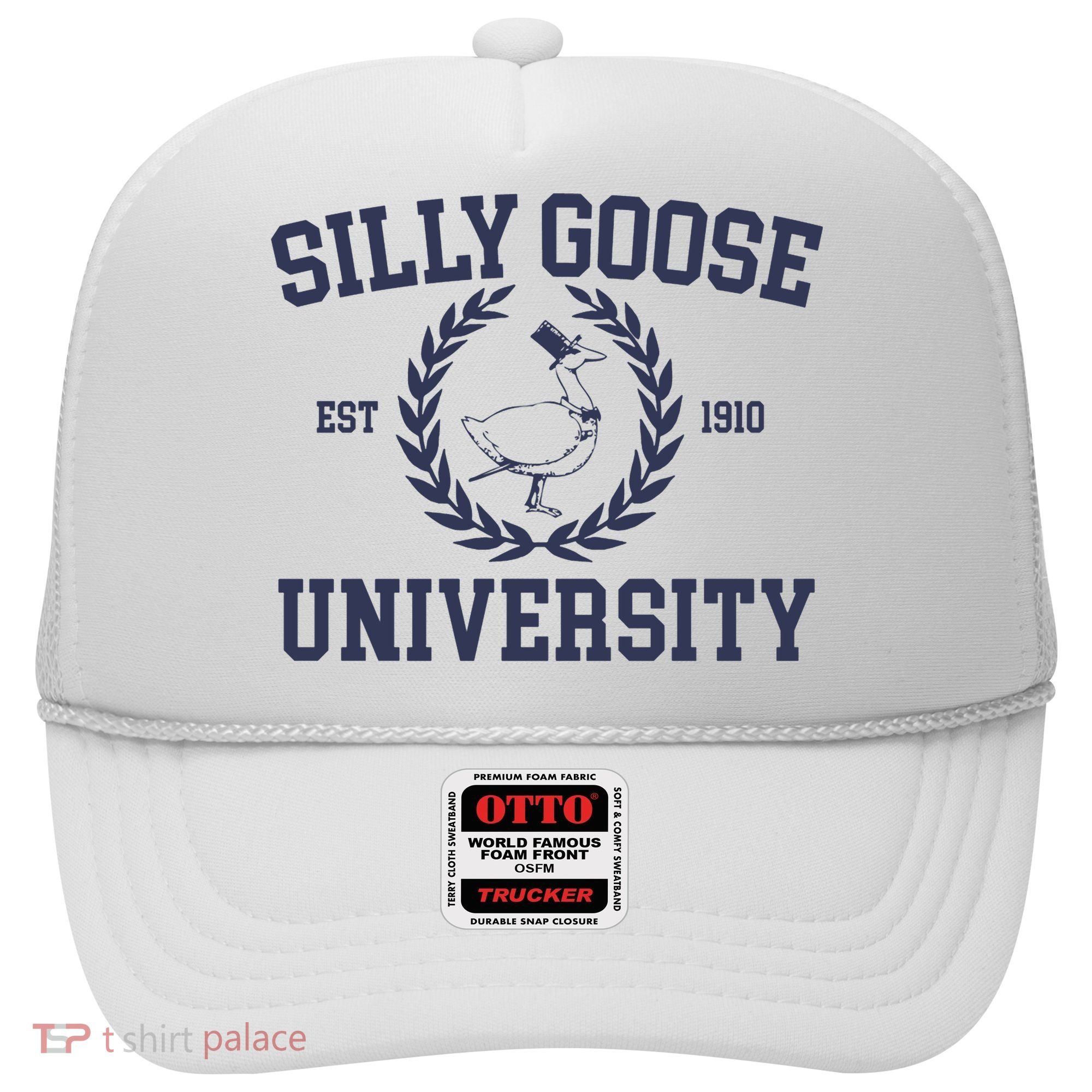 Silly Goose University Funny Silly Goose Meme Bird Lover Hat