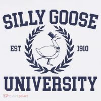 Silly Goose University Funny Silly Goose Meme Bird Lover Visor thumb 3
