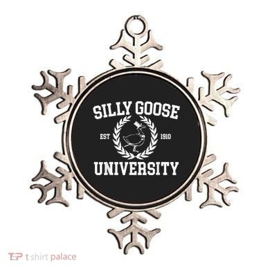 Silly Goose University Silly Goose Meme Costume Ornament
