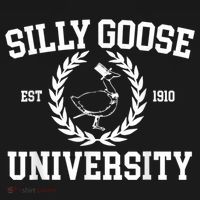 Silly Goose University Silly Goose Meme Costume Ornament thumb 1
