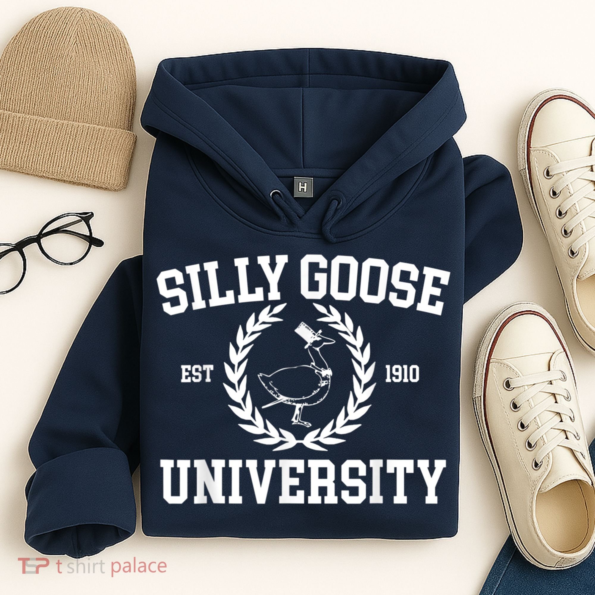 Silly Goose University Silly Goose Meme Costume Hoodie
