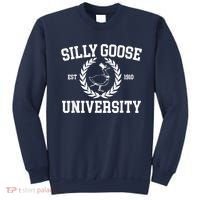 Silly Goose University Silly Goose Meme Costume Sweatshirt thumb 0