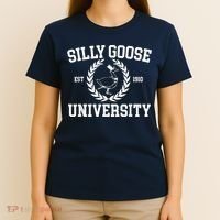 Silly Goose University Silly Goose Meme Costume T-Shirt thumb 4