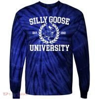Silly Goose University Silly Goose Meme Costume Tie-Dye Long Sleeve Shirt thumb 0