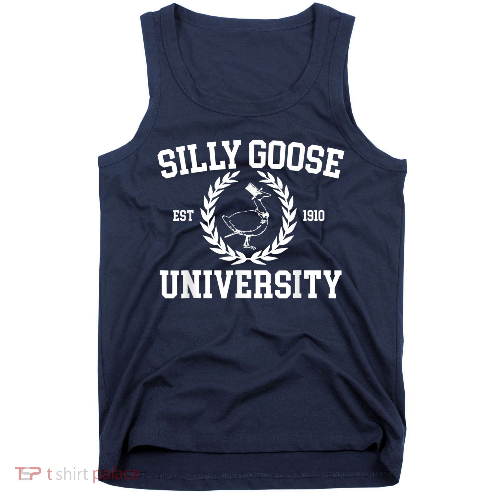 Silly Goose University Silly Goose Meme Costume Tank Top