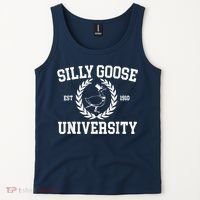 Silly Goose University Silly Goose Meme Costume Tank Top thumb 2