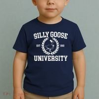 Silly Goose University Silly Goose Meme Costume Toddler T-Shirt thumb 2