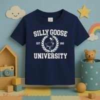 Silly Goose University Silly Goose Meme Costume Toddler T-Shirt thumb 3