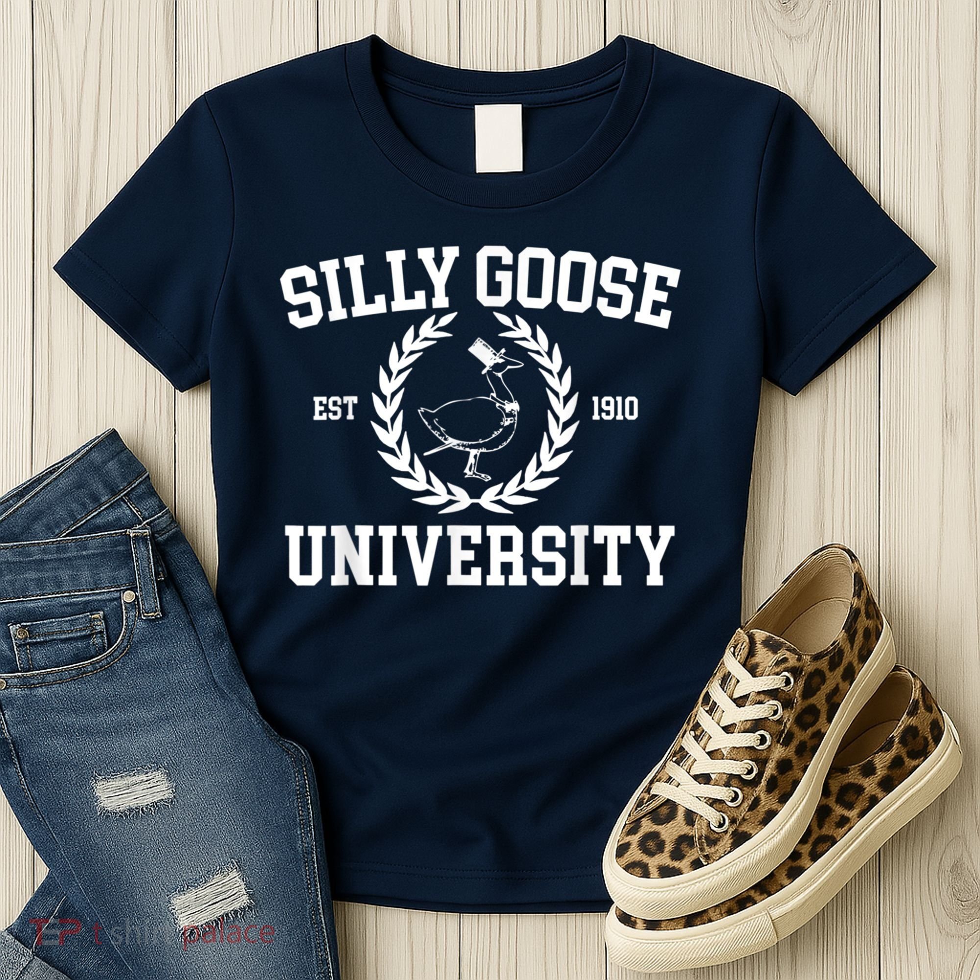 Silly Goose University Silly Goose Meme Costume Women's T-Shirt