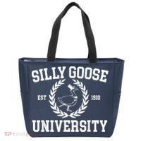 Silly Goose University Silly Goose Meme Costume Tote Bag thumb 0